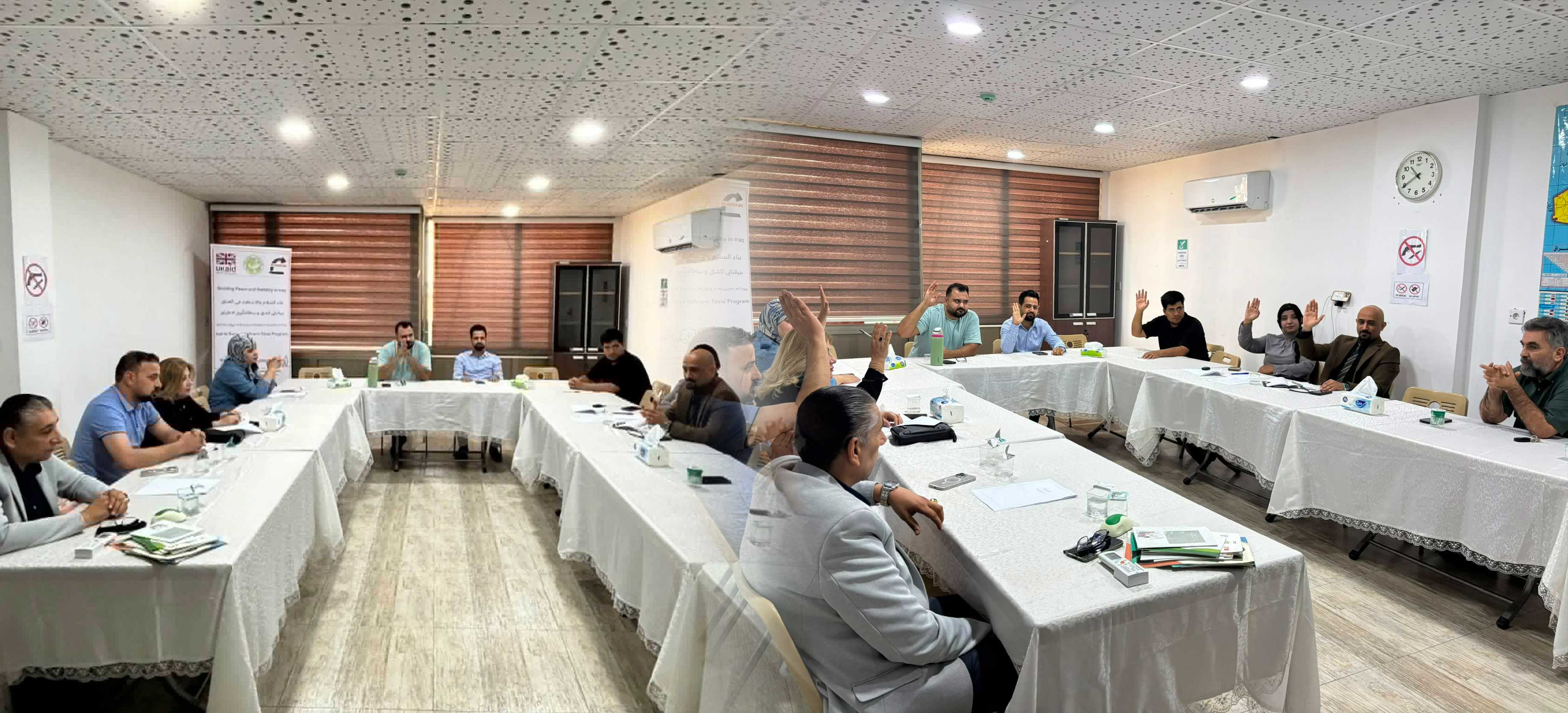 الاجتماع الاول لمجلس إدارة فريق جذور السلام